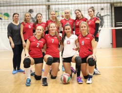 „KSMS-HEKSA“ merginos iveikė „La Vitta Volley“ ekipa. 