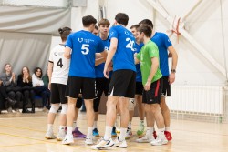 NSTL vyrų lygos pusfinalyje VILNIUS TECH iškovojo pergalė prieš Klaipėdos universiteto komandą rezultatu 3:0